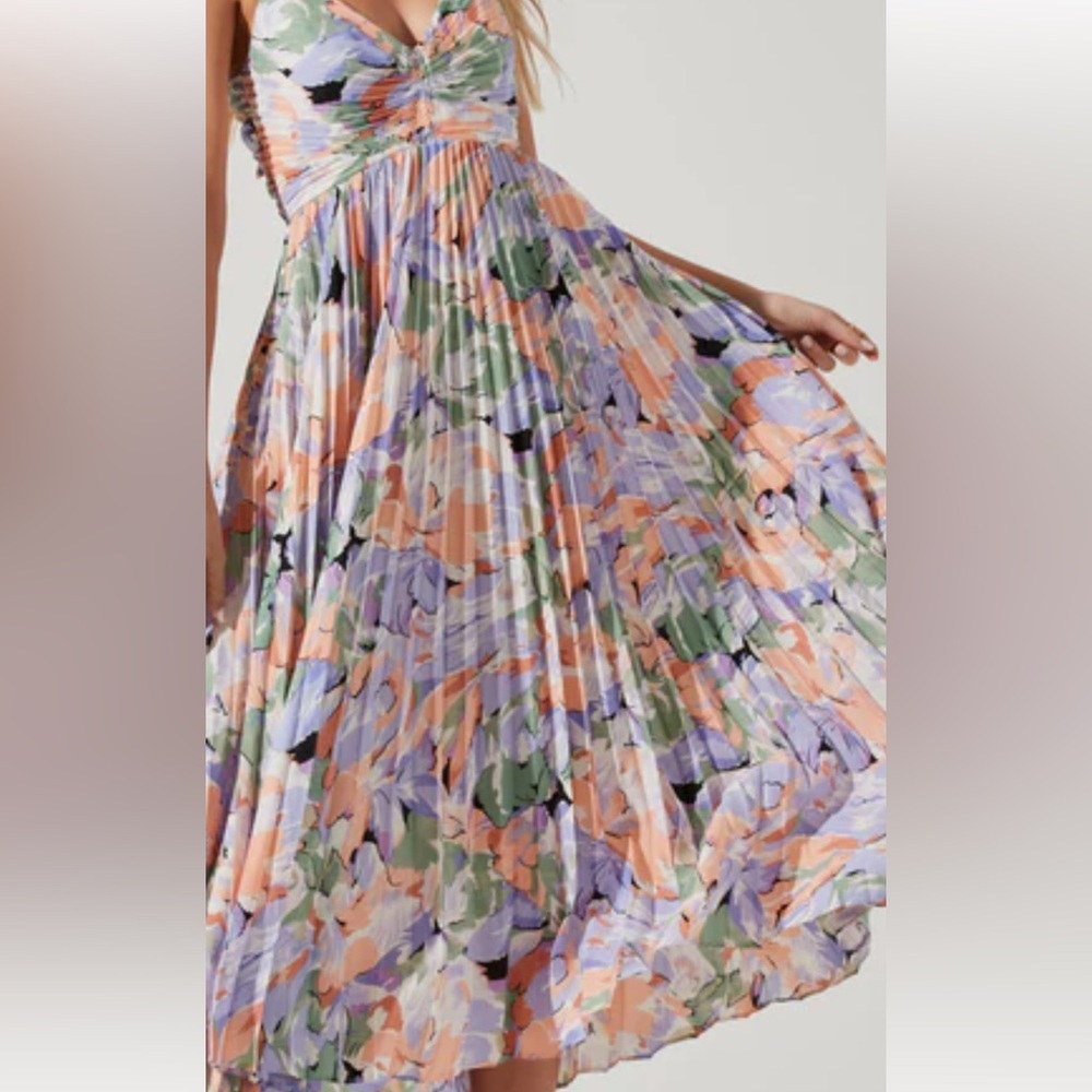 ASTR The Label Floral Multi-Color Dress